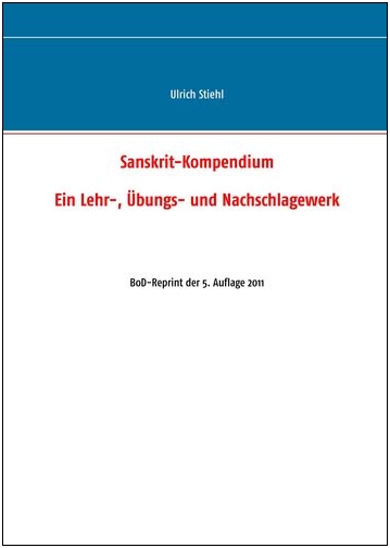 Sanskrit-Kompendium, Hardcover-Ausgabe 2017
