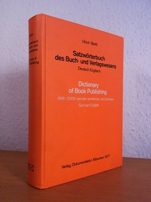 Satzwörterbuch des Buch- und Verlagswesens
